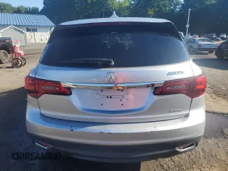 2015 Acura MDX Tech Pkg with VIN 5FRYD4H42FB004386, listed as a Copart auction lot 67240414 with 120,290 mi miles and Clean Title. Bid and sale history available at carsss.com. Image 6.