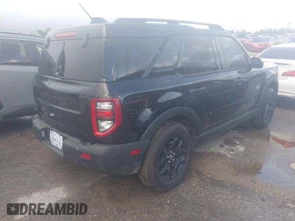 2025 Ford Bronco Sport Big Bend with VIN 3FMCR9BN9SRE24856, listed as a IAAI auction lot 42069723 with 960 mi miles and . Bid and sale history available at DreamBid. Image 4.