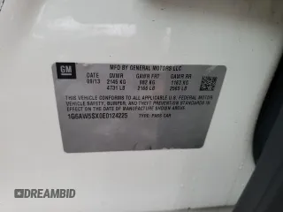 2014 Cadillac CTS AWD z VIN 1G6AW5SX0E0124225, wystawiony jako Copart lot #44914805 z przebiegiem Nie podano mil oraz Szkoda całkowita • Salvage title. Historia ofert i sprzedaży dostępna na DreamBid. Obrazek 12.