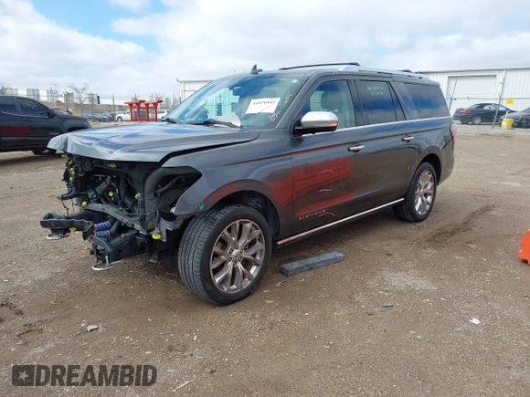 2018 Ford Expedition Max Platinum with VIN 1FMJK1MT0JEA19575, listed as a IAAI auction lot 41870445 with 76,781 mi miles and . Bid and sale history available at DreamBid. Image 18.