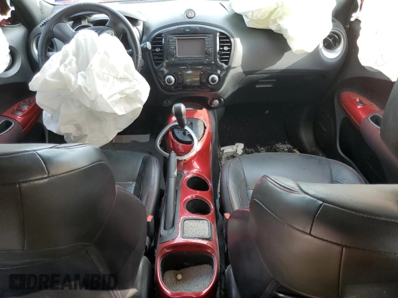2013 Nissan Juke SV with VIN JN8AF5MR0DT225617, listed as a Copart auction lot 50709075 with Not Provided miles and Salvage Title. Bid and sale history available at carsss.com. Image 8.