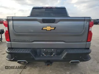 2021 Chevrolet Silverado 1500 LTZ with VIN 3GCUYGED0MG346971, listed as a Copart auction lot 44255635 with 51,534 mi miles and Salvage Title. Bid and sale history available at DreamBid. Image 6.