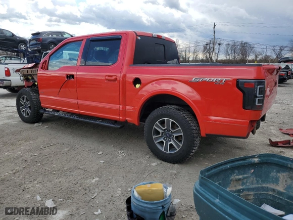 2016 Ford F-150 XLT with VIN 1FTEW1EP2GFB76538, listed as a Copart auction lot 46292615 with 0 mi miles and Salvage Title. Bid and sale history available at carsss.com. Image 2.