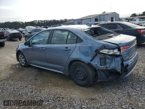 2022 Toyota Corolla LE with VIN 5YFEPMAEXNP308339, listed as a Copart auction lot 45419315 with 69,231 mi miles and Salvage Title. Bid and sale history available at carsss.com. Image 2.