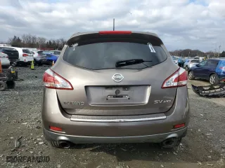 2011 Nissan Murano S with VIN JN8AZ1MW5BW181681, listed as a Copart auction lot 86249944 with 144,050 mi miles and Salvage Title. Bid and sale history available at carsss.com. Image 6.