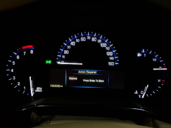 2014 Cadillac CTS Luxury RWD with VIN 1G6AR5SX2E0175586, listed as a Copart auction lot 42407884 with 78,308 mi miles and Clean Title. Bid and sale history available at carsss.com. Image 9.