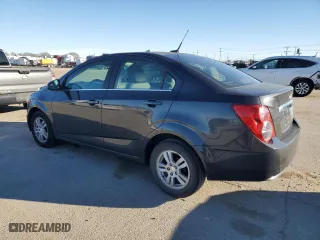 2014 Chevrolet Sonic LT with VIN 1G1JC5SG4E4159776, listed as a Copart auction lot 50043465 with 98,245 mi miles and Salvage Title. Bid and sale history available at carsss.com. Image 2.