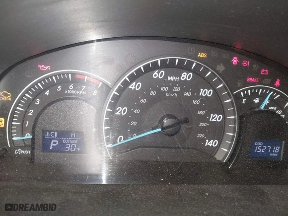 2012 Toyota Camry L with VIN 4T4BF1FK6CR218447, listed as a IAAI auction lot 41606700 with 152,718 mi miles. Bid and sale history available at carsss.com. Image 7.