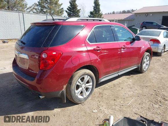 2012 Chevrolet Equinox LT w/2LT with VIN 2GNFLNE50C6337158, listed as a IAAI auction lot 41788220 with 158,668 mi miles. Bid and sale history available at carsss.com. Image 4.