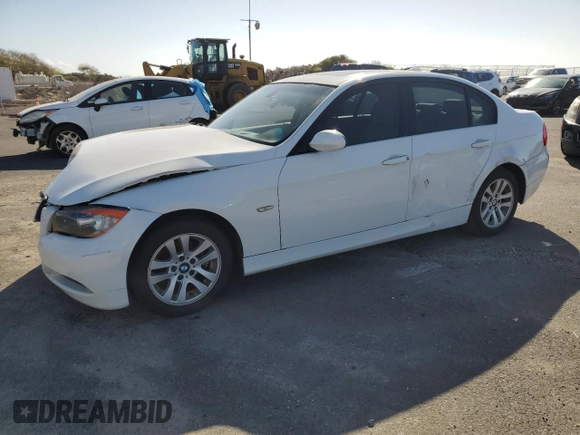 2007 BMW 3 Series 328i with VIN WBAVA33507PG49424, listed as a Copart auction lot 44634465 with 178,634 mi miles and Salvage Title. Bid and sale history available at DreamBid. Image 1.