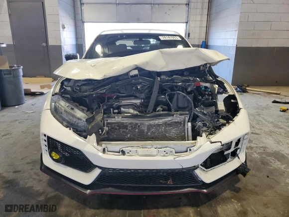 2017 Honda Civic Type R Touring with VIN SHHFK8G7XHU201597, listed as a Copart auction lot 74141053 with NaN miles and Salvage Title. Bid and sale history available at carsss.com. Image 5.