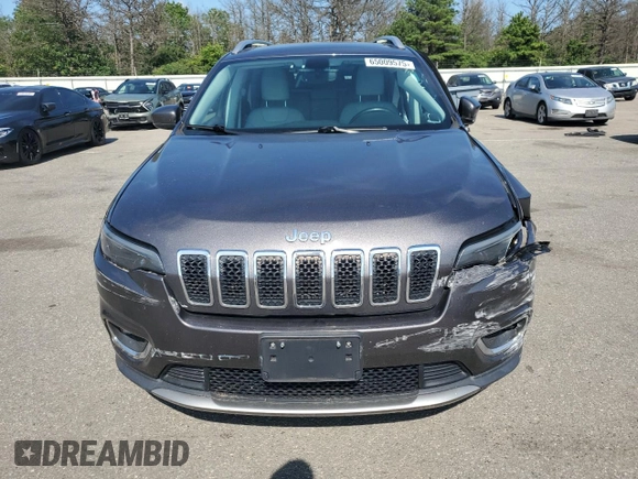 2019 Jeep Cherokee Limited с VIN 1C4PJMDX3KD281782, выставлен на аукционе Copart как лот 65009575 с пробегом 70 329 миль миль и Списание • Salvage title. История ставок и продаж доступна на DreamBid. Изображение 5.