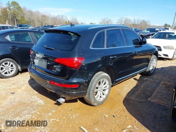 2015 Audi Q5 Premium with VIN WA1CFAFP9FA145346, listed as a IAAI auction lot 41470404 with 167,210 mi miles. Bid and sale history available at carsss.com. Image 4.
