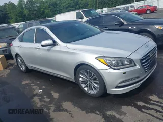 2017 Genesis G80 3.8L with VIN KMHGN4JE6HU176276, listed as a IAAI auction lot 42621332 with 130,265 mi miles and . Bid and sale history available at DreamBid. Image 1.