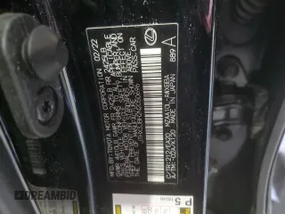 2022 Lexus UX 200 with VIN JTHX3JBH2N2050696, listed as a Copart auction lot 55606485 with 52,661 mi miles and Salvage title. Bid and sale history available at DreamBid. Image 13.