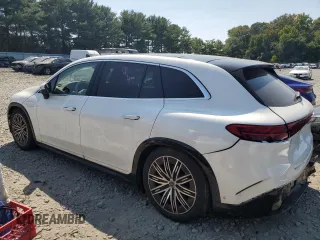 2023 Mercedes-Benz EQS with VIN 4JGDM4EB0PA008221, listed as a Copart auction lot 70640014 with 17,038 mi miles and Salvage Title. Bid and sale history available at carsss.com. Image 2.