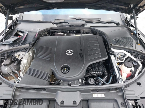 2022 Mercedes-Benz S 500 with VIN W1K6G6DB0NA148354, listed as a IAAI auction lot 41724082 with 34,116 mi miles and . Bid and sale history available at DreamBid. Image 10.