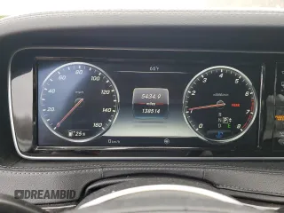 2016 Mercedes-Benz S 550 with VIN WDDUG8CB7GA228757, listed as a Copart auction lot 46789635 with 138,514 mi miles and Salvage Title. Bid and sale history available at carsss.com. Image 9.