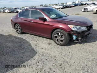 2017 Honda Accord Sedan LX with VIN 1HGCR2F3XHA133288, listed as a Copart auction lot 52798215 with 99,637 mi miles and Salvage Title. Bid and sale history available at carsss.com. Image 4.