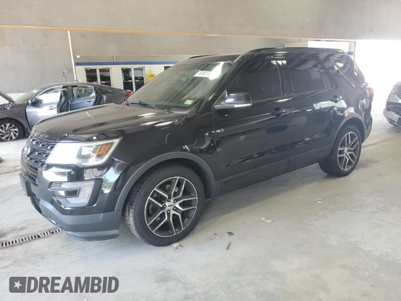 2016 Ford Explorer Sport z VIN 1FM5K8GT3GGD26063, wystawiony jako Copart lot #61617925 z przebiegiem 130 578 mil mil oraz Szkoda całkowita • Salvage title. Historia ofert i sprzedaży dostępna na DreamBid. Obrazek 1.