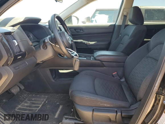 2023 Nissan Pathfinder S with VIN 5N1DR3AC1PC230734, listed as a Copart auction lot 56006835 with 37,238 mi miles and Salvage title. Bid and sale history available at DreamBid. Image 7.