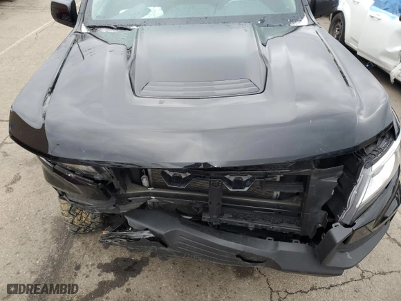 2022 Chevrolet Colorado 4WD ZR2 with VIN 1GCGTEEN7N1116854, listed as a Copart auction lot 47842595 with 56,967 mi miles and Salvage Title. Bid and sale history available at carsss.com. Image 11.