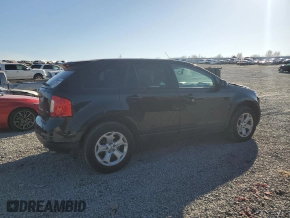 2014 Ford Edge SEL with VIN 2FMDK3JC9EBA62245, listed as a Copart auction lot 48634175 with 103,830 mi miles and Salvage Title. Bid and sale history available at carsss.com. Image 3.