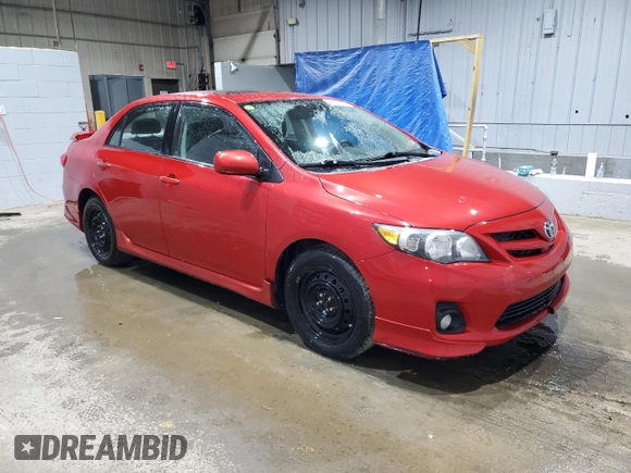 2011 Toyota Corolla L with VIN 2T1BU4EE6BC700798, listed as a Copart auction lot 48127095 with 131,547 mi miles and Salvage Title. Bid and sale history available at carsss.com. Image 4.