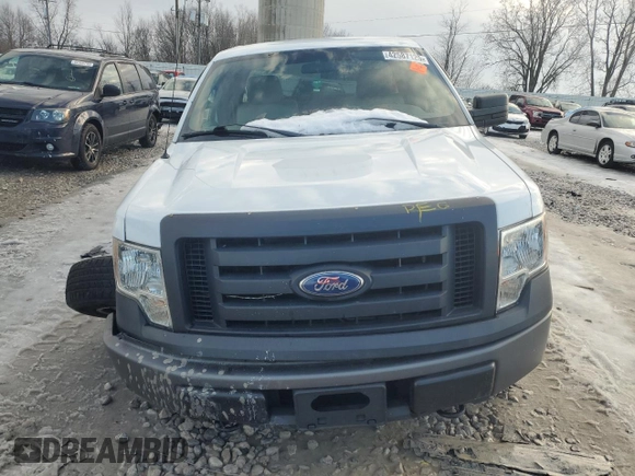 2010 Ford F-150 XL with VIN 1FTMF1EW3AFD75950, listed as a Copart auction lot 42587125 with 137,761 mi miles and Salvage Title. Bid and sale history available at DreamBid. Image 5.