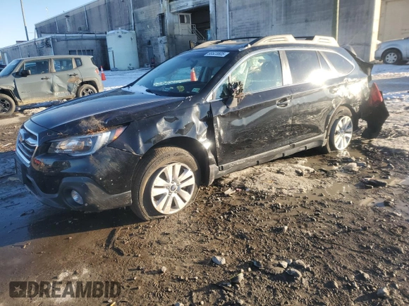 2018 Subaru Outback Premium z VIN 4S4BSACC5J3379782, wystawiony jako Copart lot #88523805 z przebiegiem 80 357 mil mil oraz Szkoda całkowita • Salvage title. Historia ofert i sprzedaży dostępna na DreamBid. Obrazek 1.