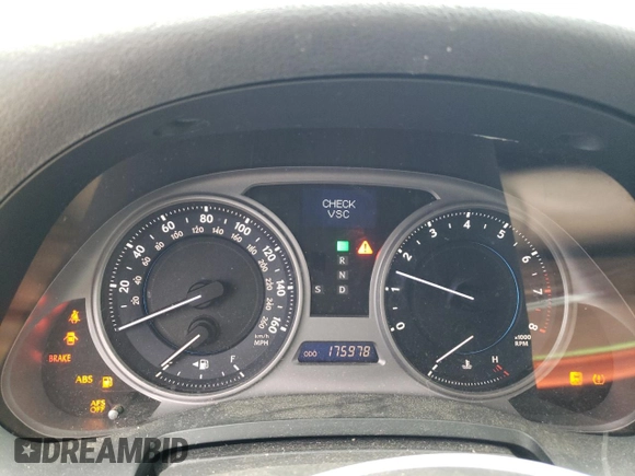 2008 Lexus IS 250 with VIN JTHCK262382023816, listed as a Copart auction lot 64616625 with 175,918 mi miles and Clean title. Bid and sale history available at DreamBid. Image 9.