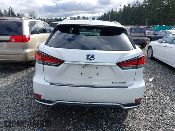 2020 Lexus RX with VIN 2T2JGMDA1LC045951, listed as a IAAI auction lot 41710829 with 52,320 mi miles. Bid and sale history available at carsss.com. Image 17.