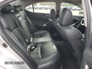 2010 Lexus IS 250 with VIN JTHCF5C26A5043749, listed as a Copart auction lot 51842205 with 175,930 mi miles and Salvage Title. Bid and sale history available at carsss.com. Image 10.