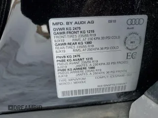 2018 Audi Q5 Premium Plus with VIN WA1BNAFY9J2244047, listed as a Copart auction lot 44362645 with 78,622 mi miles and Salvage Title. Bid and sale history available at carsss.com. Image 14.