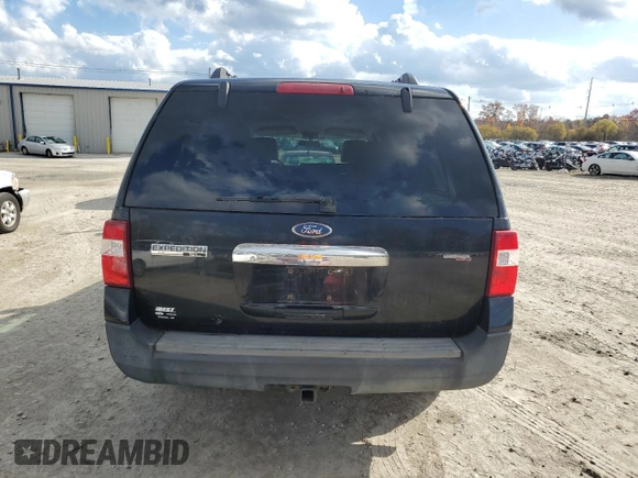 2007 Ford Expedition EL XLT with VIN 1FMFK15537LA04420, listed as a Copart auction lot 78942824 with 128,085 mi miles and Clean Title. Bid and sale history available at carsss.com. Image 6.