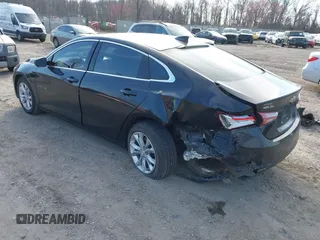 2022 Chevrolet Malibu LT with VIN 1G1ZD5ST4NF173503, listed as a IAAI auction lot 41909291 with 72,442 mi miles and . Bid and sale history available at DreamBid. Image 3.