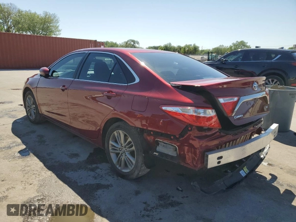 2016 Toyota Camry XLE with VIN 4T1BF1FKXGU601372, listed as a Copart auction lot 48570645 with 49,612 mi miles and Salvage Title. Bid and sale history available at carsss.com. Image 2.