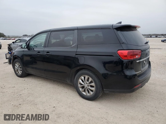 2020 Kia Sedona LX with VIN KNDMB5C13L6633283, listed as a Copart auction lot 46041775 with 83,065 mi miles and Salvage Title. Bid and sale history available at carsss.com. Image 2.
