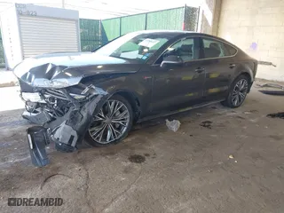 2016 Audi A7 3.0 Prestige with VIN WAU2GAFC5GN197012, listed as a IAAI auction lot 41908607 with 86,084 mi miles. Bid and sale history available at carsss.com. Image 2.