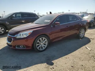 2015 Chevrolet Malibu LT with VIN 1G11D5SL6FF244540, listed as a Copart auction lot 48718215 with 130,664 mi miles and Salvage Title. Bid and sale history available at carsss.com. Image 1.