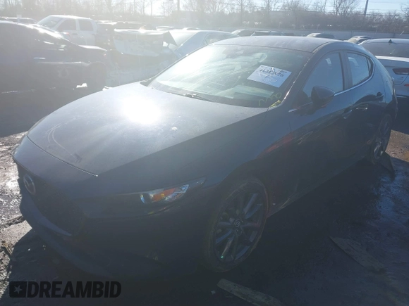 2020 Mazda Mazda3 Hatchback with VIN JM1BPALMXL1175377, listed as a IAAI auction lot 41313976 with 54,592 mi miles. Bid and sale history available at carsss.com. Image 17.