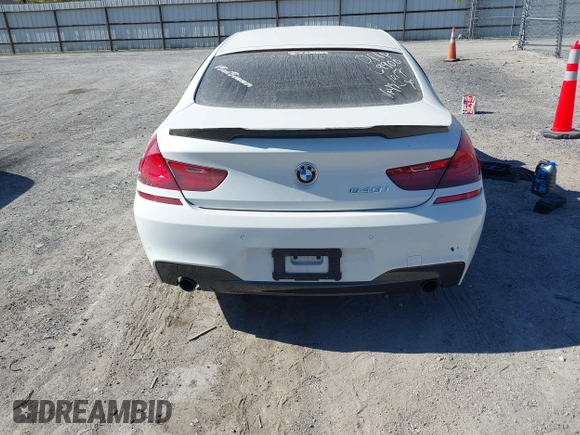 2015 BMW 6 Series 640i with VIN WBA6A0C54FGB53785, listed as a IAAI auction lot 40612020 with 67,524 mi miles and . Bid and sale history available at DreamBid. Image 16.