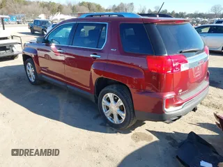 2017 GMC Terrain SLT with VIN 2GKFLUE31H6197683, listed as a IAAI auction lot 41150231 with 78,238 mi miles. Bid and sale history available at carsss.com. Image 3.