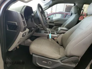 2018 Ford F-150 XL with VIN 1FTEW1E51JFD24037, listed as a Copart auction lot 59372655 with 98,465 mi miles and Salvage title. Bid and sale history available at DreamBid. Image 7.
