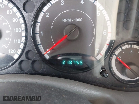 2005 Jeep Liberty Sport with VIN 1J4GL48K95W658899, listed as a IAAI auction lot 41914218 with 218,755 mi miles and . Bid and sale history available at DreamBid. Image 7.