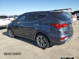 2017 Hyundai Santa Fe Sport 2.0T with VIN 5XYZU4LA8HG472038, listed as a Copart auction lot 85137054 with 95,184 mi miles and Clean Title. Bid and sale history available at carsss.com. Image 2.