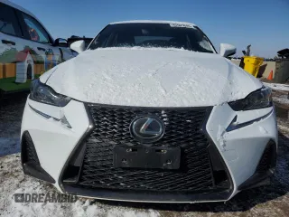 2018 Lexus IS with VIN JTHC81D27J5032518, listed as a Copart auction lot 45505645 with 69,318 mi miles and Salvage Title. Bid and sale history available at carsss.com. Image 5.