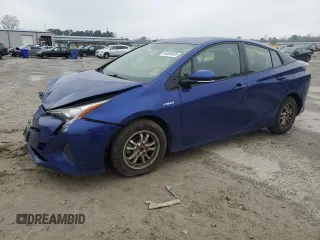 2016 Toyota Prius Four with VIN JTDKARFU8G3506169, listed as a Copart auction lot 46058405 with 107,479 mi miles and Salvage Title. Bid and sale history available at carsss.com. Image 1.