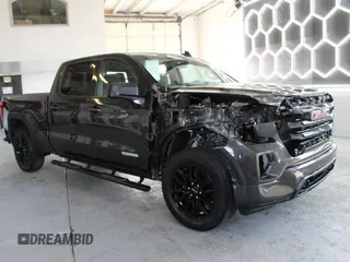 2021 GMC Sierra 1500 Elevation z VIN 1GTU9CET5MZ329337, wystawiony jako Copart lot #55118785 z przebiegiem 82 560 mil mil oraz Szkoda całkowita • Salvage title. Historia ofert i sprzedaży dostępna na DreamBid. Obrazek 1.