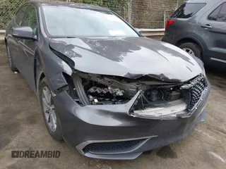 2019 Acura TLX with VIN 19UUB1F36KA004085, listed as a IAAI auction lot 41664344 with 115,125 mi miles. Bid and sale history available at carsss.com. Image 6.